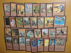 MTG Fallen Empires Complete Set Mostly NM 187 Cards **Signed Hand of Justice** - Image 3