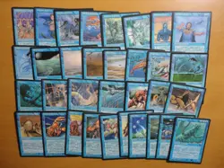 MTG Fallen Empires Complete Set Mostly NM 187 Cards **Signed Hand of Justice** - Image 5
