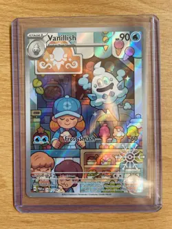 Vanillish 190/182 - Pokemon Holiday Calendar 2025 Festive Stamp Promo Card - Image 1