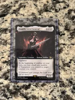 Beatrix, Loyal General (Extended Art) FINAL FANTASY Magic The Gathering Card - Image 1