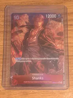 Shanks Alt Art OP06-007 Wings of the Captain One Piece Card Game - Image 3