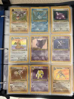 Pokemon Card Complete Base Set, Fossil, Jungle Plus Shadowless, Rare And 1st Ed - Image 4