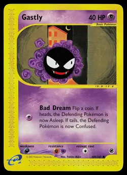 Pokemon Card - Gastly Expedition 109/165 Non-Holo - Image 1