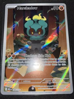 Pokemon TCG Marshadow 146/132 Mega Evolution NM Near Mint Pack Fresh Card - Image 1
