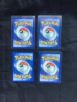 Pokemon Cards: Neo Genesis 4 Card 1st Edition Non-Holo Lot - Image 2