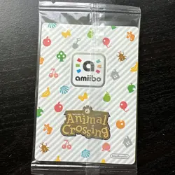 Saharah 013 - Amiibo Card - Animal Crossing Series 1 - Authentic Nintendo 11/10 - Image 2