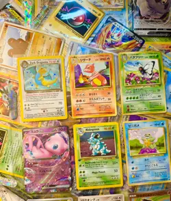 Pokemon Binder Pages X9 + 500 Card Bulk + Promo Pack (Vintage/Modern) - Image 1