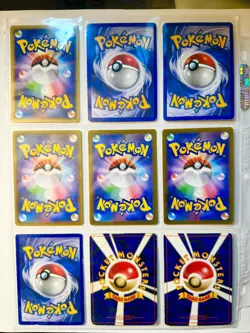 Pokemon Binder Pages X9 + 500 Card Bulk + Promo Pack (Vintage/Modern) - Image 5