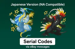 Pokemon SV Event Serial Code Card - Shiny Koraidon /Shiny Miraidon - JP Prom - Image 2