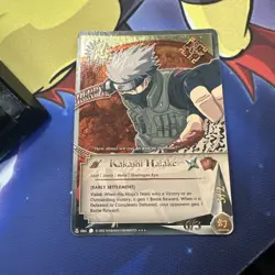 Kakashi Hatake (Early Settlement) 064 MP Naruto Super Rare Foil Card - Image 1