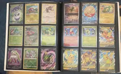 Pokemon Card Binder Lot Of 116 Cards - Image 3