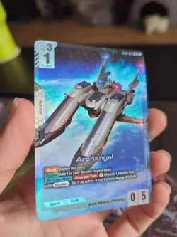 Archangel C+ Gundam Card Game Foil ST04-015 - Image 1