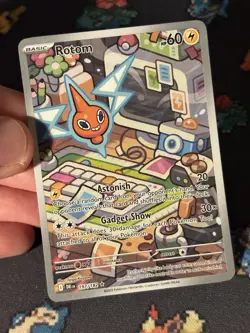 Pokemon Cards Rotom 197/182 Illustration Rare Destined Rivals - (NM) - Image 2
