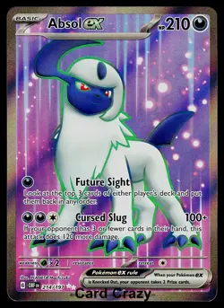 Absol ex 214/197 SV03: Obsidian Flames Ultra Rare Pokemon Card NM - Image 1