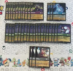 Disney Lorcana Legendary Card Job Lot Of 36 Legendary Cards All Pack Fresh - Image 1