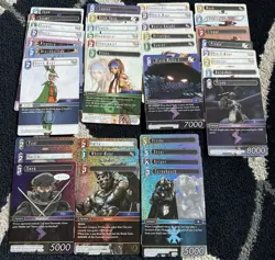 Final Fantasy Tcg Lot of 165 Cards - Image 1