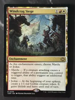 Windcrag Siege #0235 R [Tarkir: Dragonstorm] Non-Foil LP/NM - Image 1