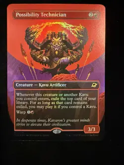 Possibility Technician (Borderless Foil) 0295 Edge of Eternities MTG NM - Image 1