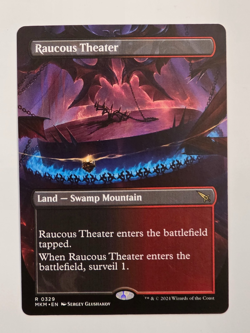 Raucous Theater R0329 Regular (Borderless) Murders at Karlov Manor MTG NM - Image 1