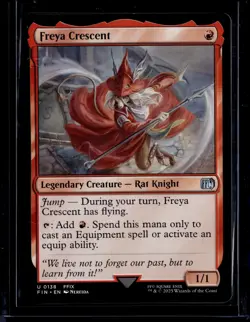 Freya Crescent - 138 - FIN - NM - MTG Magic the Gathering - Image 1