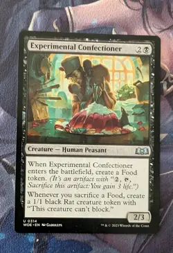 MTG WILDS OF ELDRAINE Uncommon EXPERIMENTAL CONFECTIONER NM - Image 1