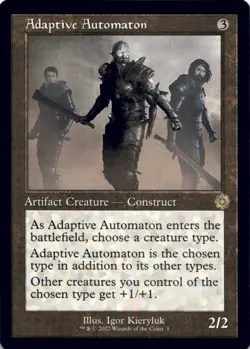 MTG Adaptive Automaton Normal NM The Brothers' War: Retro Frame Artifacts Magic - Image 1