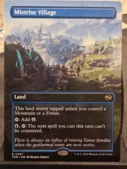 Mistrise Village - Tarkir dragonstorm - Magic the gathering - Image 1