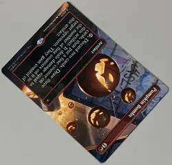 MTG Marvel’s Spider-Man Eternals Pumpkin Bombs Artifact RARE REGULAR #0026 - Image 4
