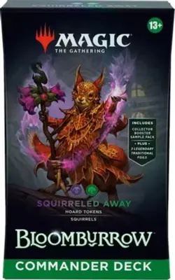 Bloomburrow Commander Deck - Squirreled Away MTG Brand New Sealed - Image 1