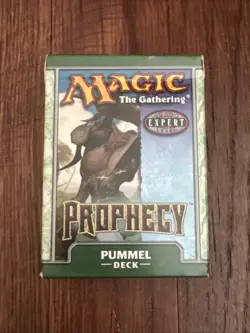 MTG *Prophecy Pummel Empty Constructed Starter Deck Box* (Used) Magic - Image 1