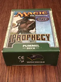 MTG *Prophecy Pummel Empty Constructed Starter Deck Box* (Used) Magic - Image 3