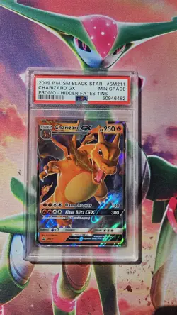 PSA Error Slab Charizard SM211 Black Star Promo Hidden Fates Pokemon Card - Image 2
