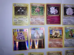 Pokemon XY Evolutions Lot Holo Reverse Holo Cards Magneton Ninetales Nidoking - Image 2