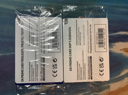 Pokemon Best Buy Promo DUBWOOL Holo Mint And FERALIGATR Pack Lot 2 SEALED - Image 2