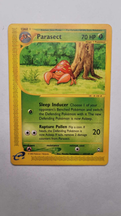 Parasect 27/147 Pokemon Aquapolis Rare Non‑Holo NM/LP Condition - Image 1