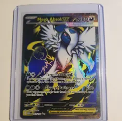 Mega Absol ex Full Art Ultra Rare 161/132 Pokemon Mega Evolution English - Image 1