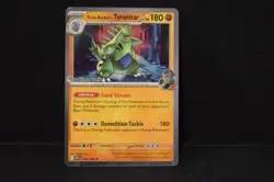 Team Rocket's Tyranitar 096/182, Destined Rivals - Pokemon Center Stamp - Image 1