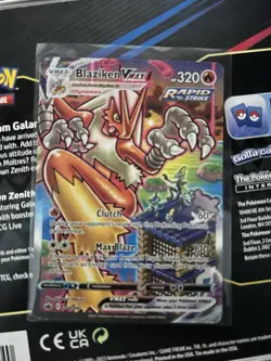 DAMAGED Blaziken VMAX 201/198 Sword & Shield Chilling Reign Alt Art Secret - Image 1