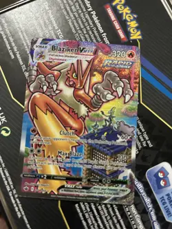 DAMAGED Blaziken VMAX 201/198 Sword & Shield Chilling Reign Alt Art Secret - Image 3