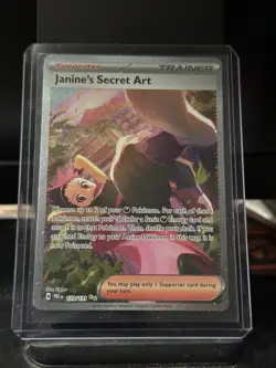 Pokemon TCG - S&V Prismatic Evolutions Janine’s Secret Art SIR 173/131 - Image 1