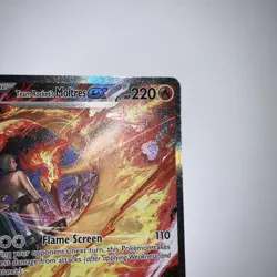 Team Rockets Moltres EX Destined Rivals 229/182 Secret Art Rare Pokemon - Image 2