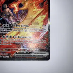 Team Rockets Moltres EX Destined Rivals 229/182 Secret Art Rare Pokemon - Image 5