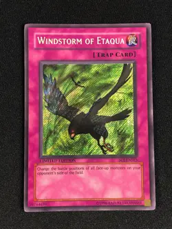 YUGIOH WINDSTORM OF ETAQUA SOI-ENSE3 SECRET LIGHT PLAY - Image 1
