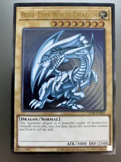 Blue-Eyes White Dragon - OP28-EN001 - Ultimate Rare - Unlimited - Image 1