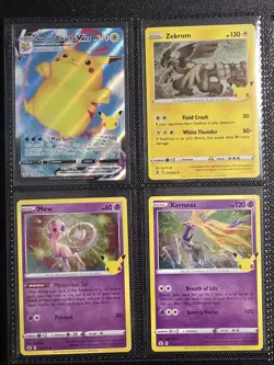 Pokemon: Celebrations 25th Anniversary -Master Set + Some Promos, Fresh Cards NM - Image 3