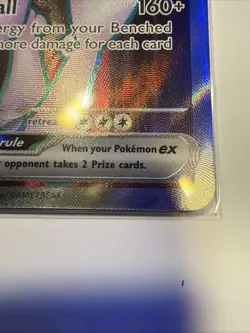Pokemon TCG Team Rockets Mewtwo EX Full Art English Edition Card 213/182 Nm - Image 3