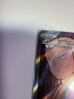 Pokemon TCG Team Rockets Mewtwo EX Full Art English Edition Card 213/182 Nm - Image 5