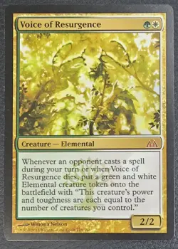 Voice of Resurgence Dragon's Maze Regular MTG NM Magic Card - Image 1