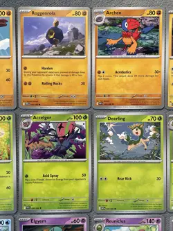 Black Bolt White Flare Pokemon Cards Lot Pignite Servine Dewott Deino Axew + +++ - Image 3