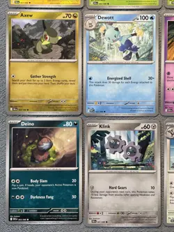 Black Bolt White Flare Pokemon Cards Lot Pignite Servine Dewott Deino Axew + +++ - Image 5